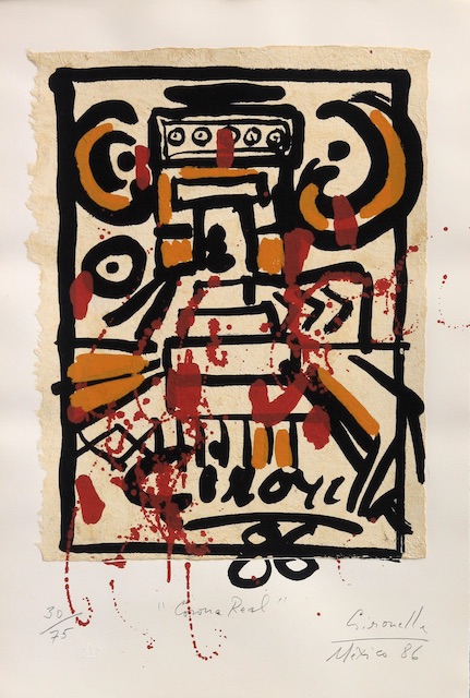 Alberto Gironella "Corona real: pirámide"